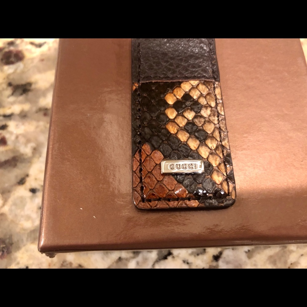 RARE Gucci Python Keychain NWT with original box - Picture 3 of 8